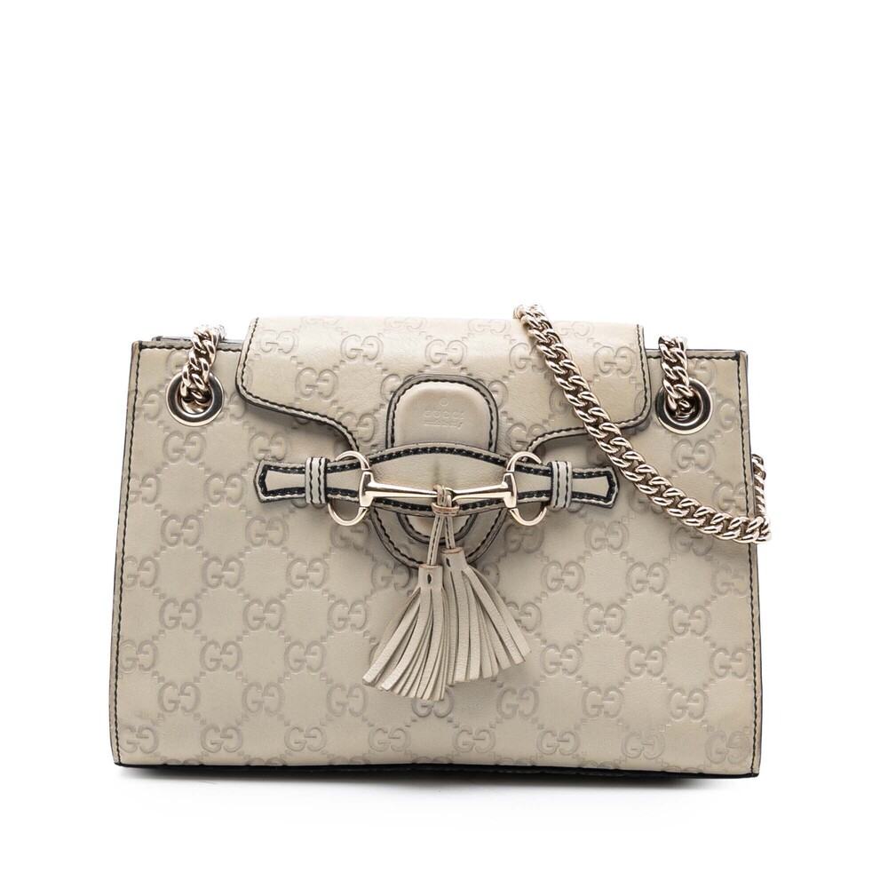 Pre-Loved Gucci Small Guccissima Emily Shoulder Bag